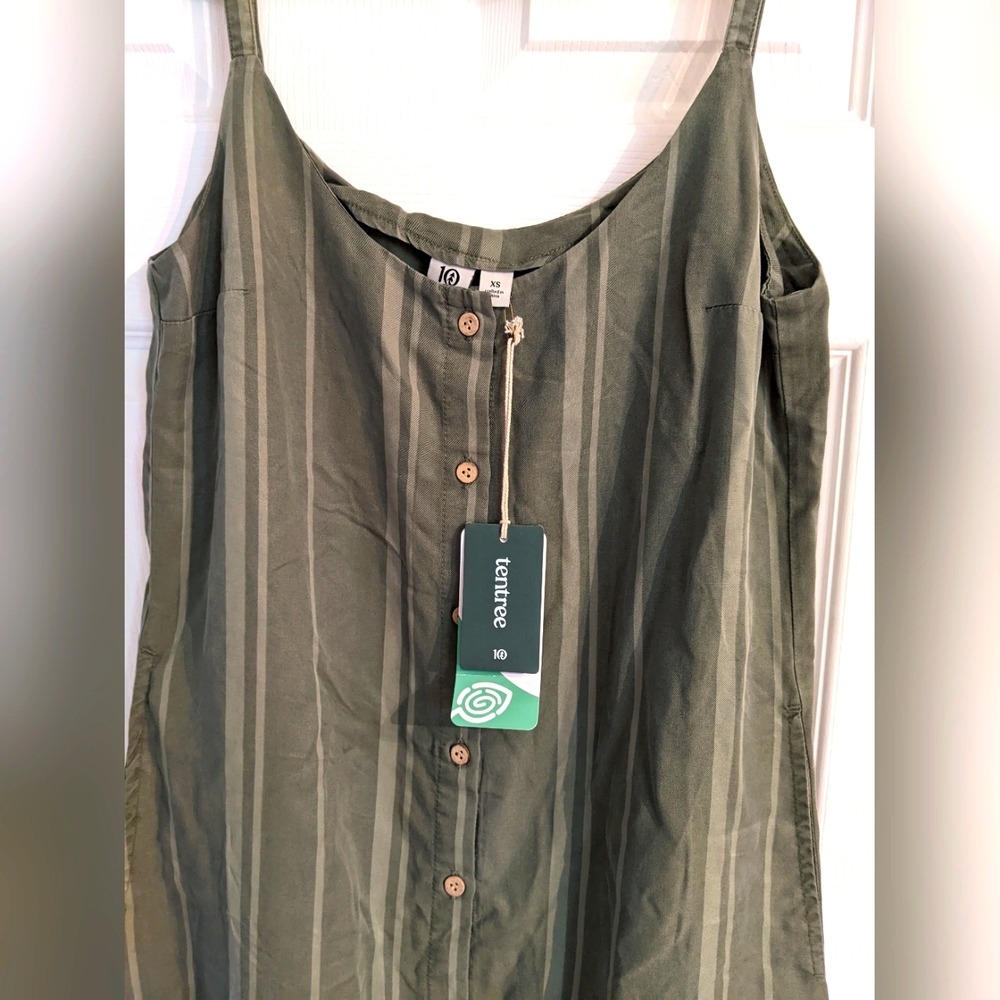 TenTree NWT Sundance Button-Down Dress 💚 - Picture 5 of 9